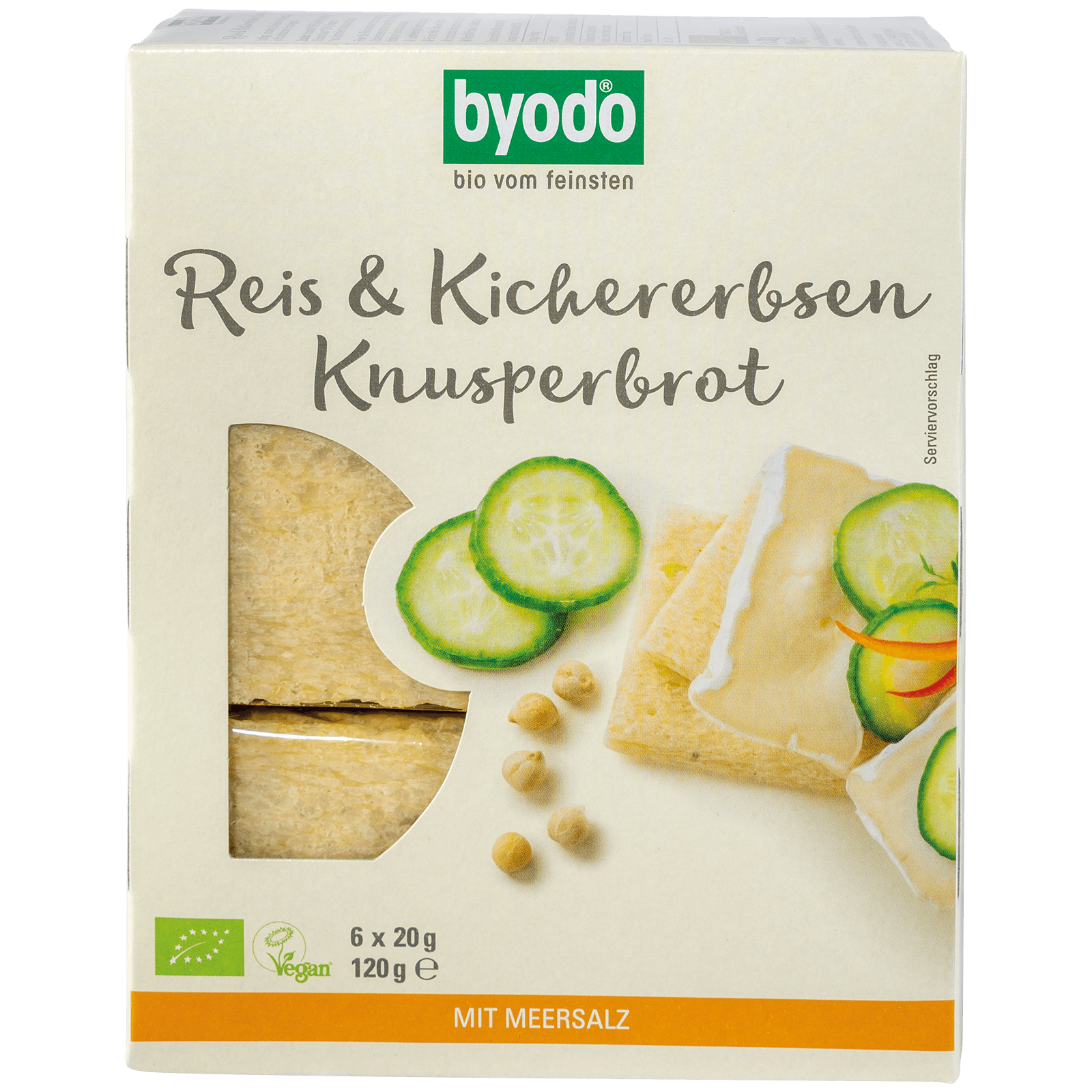 Reis&Kichererbsen Knusperbrot 