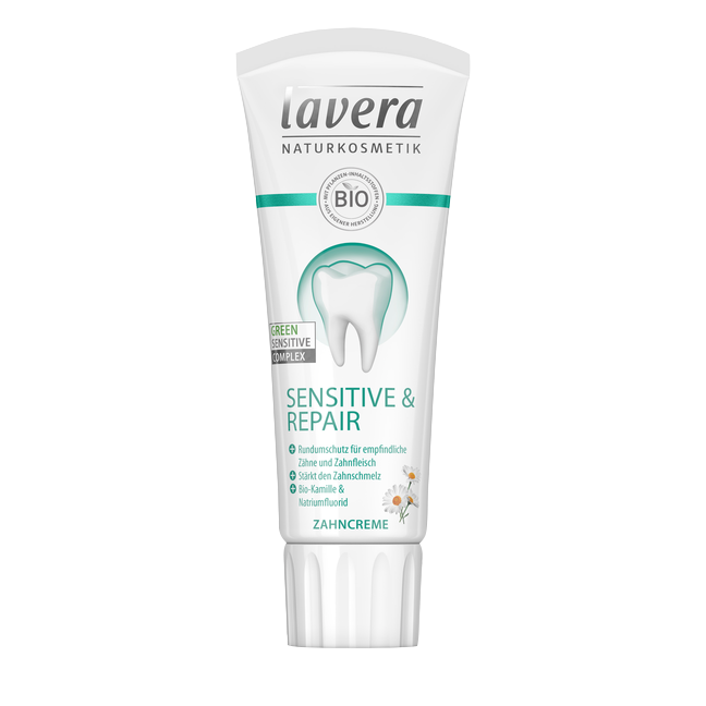 Zahncreme Sensitive und Repair 