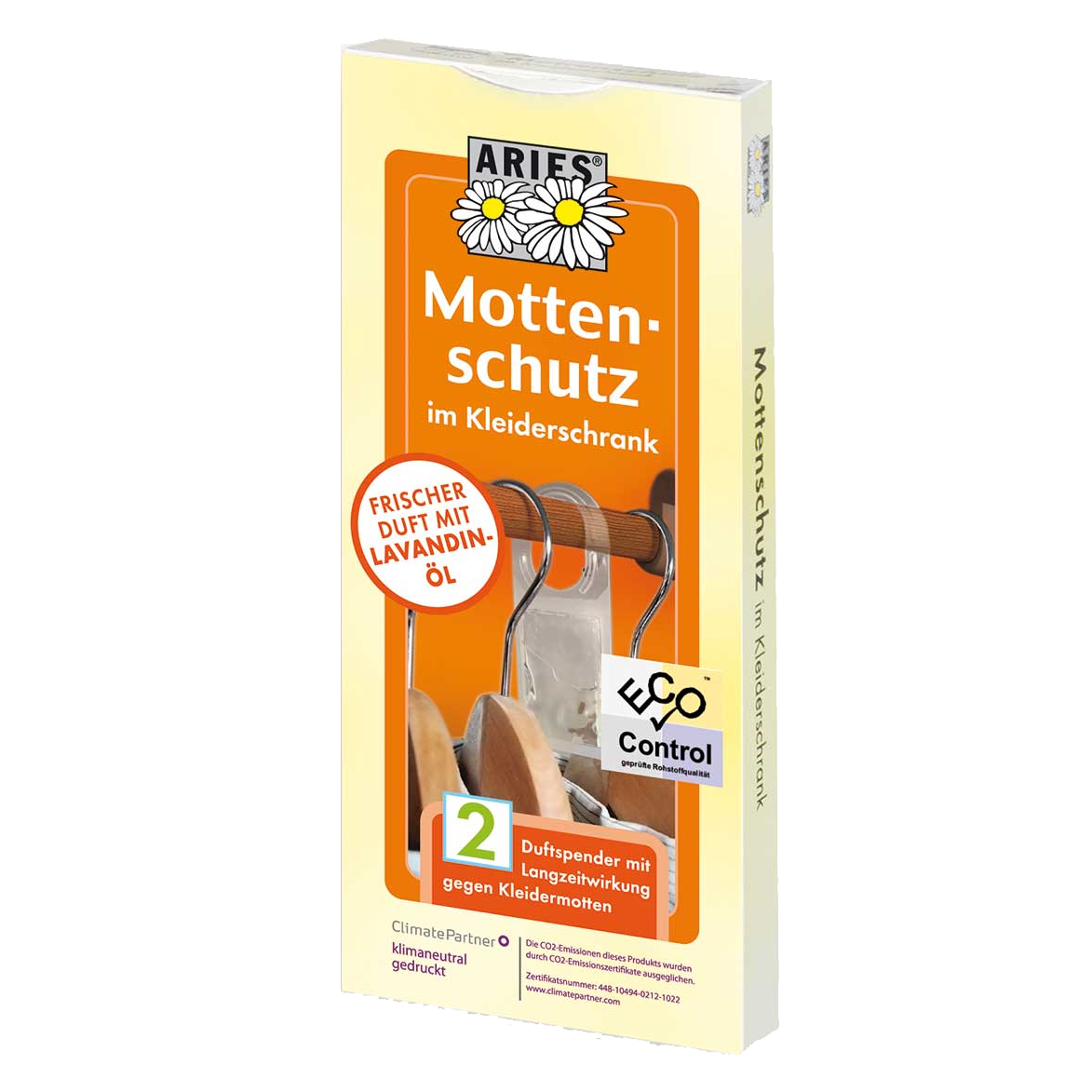 Mottenschutz im Kleiderschrank 2 Stück Mottenschutz im Kleiderschrank 2 Stück