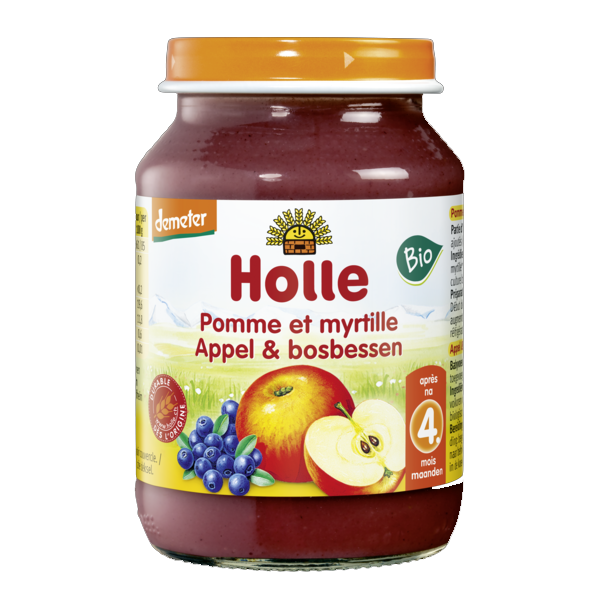 Baby Apfel, Heidelbeeren 