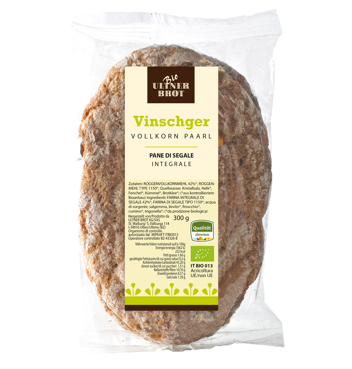Vinschger Paarlen - 2 Stück steril 