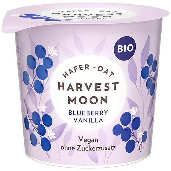 Hafer Joghurtalternative Blaubeere Vanille Hafer Joghurtalternative Blaubeere Vanille
