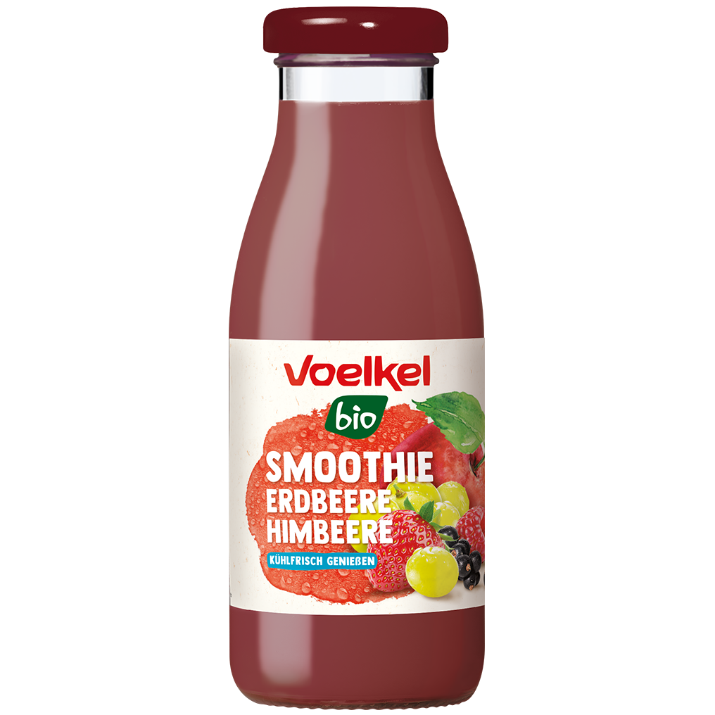 Smoothie fragole lamponi 