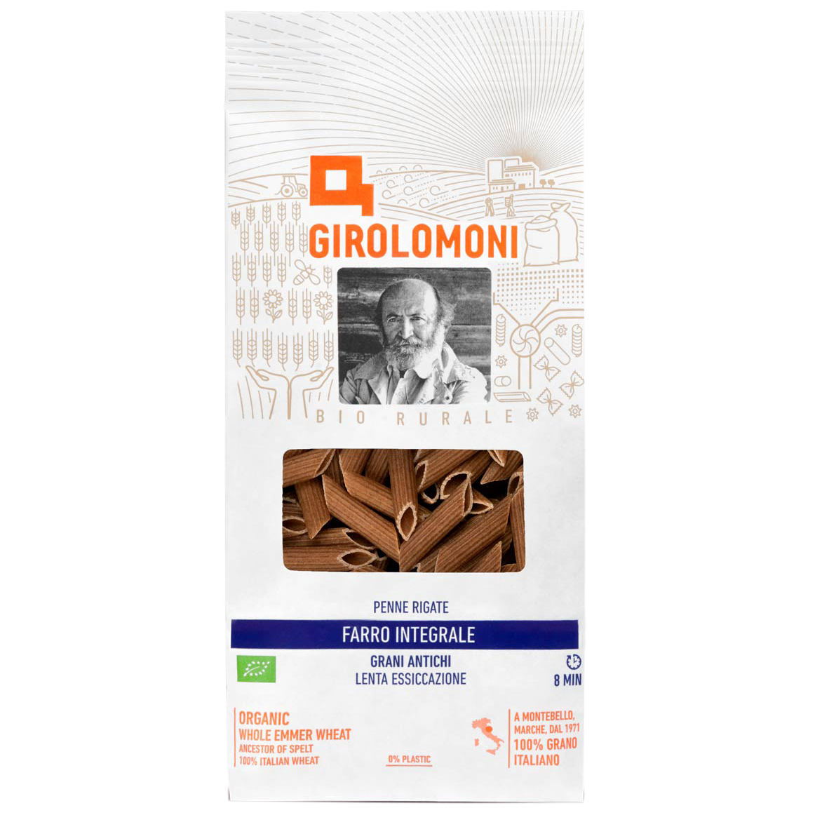 Girolomoni Penne Rigate Dinkel Vollkorn Girolomoni Penne Rigate Dinkel Vollkorn