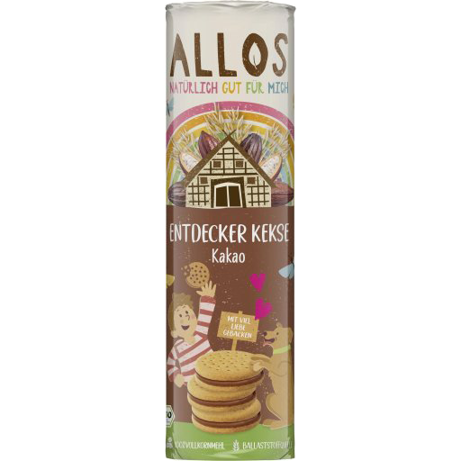 Allos biscotti scopritore con crema cacao Allos biscotti scopritore con crema cacao