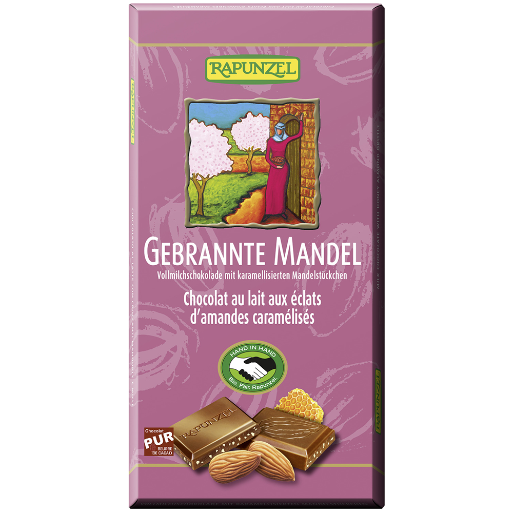 cioccolato al latte con crocc. mandorle e miele cioccolato al latte con crocc. mandorle e miele
