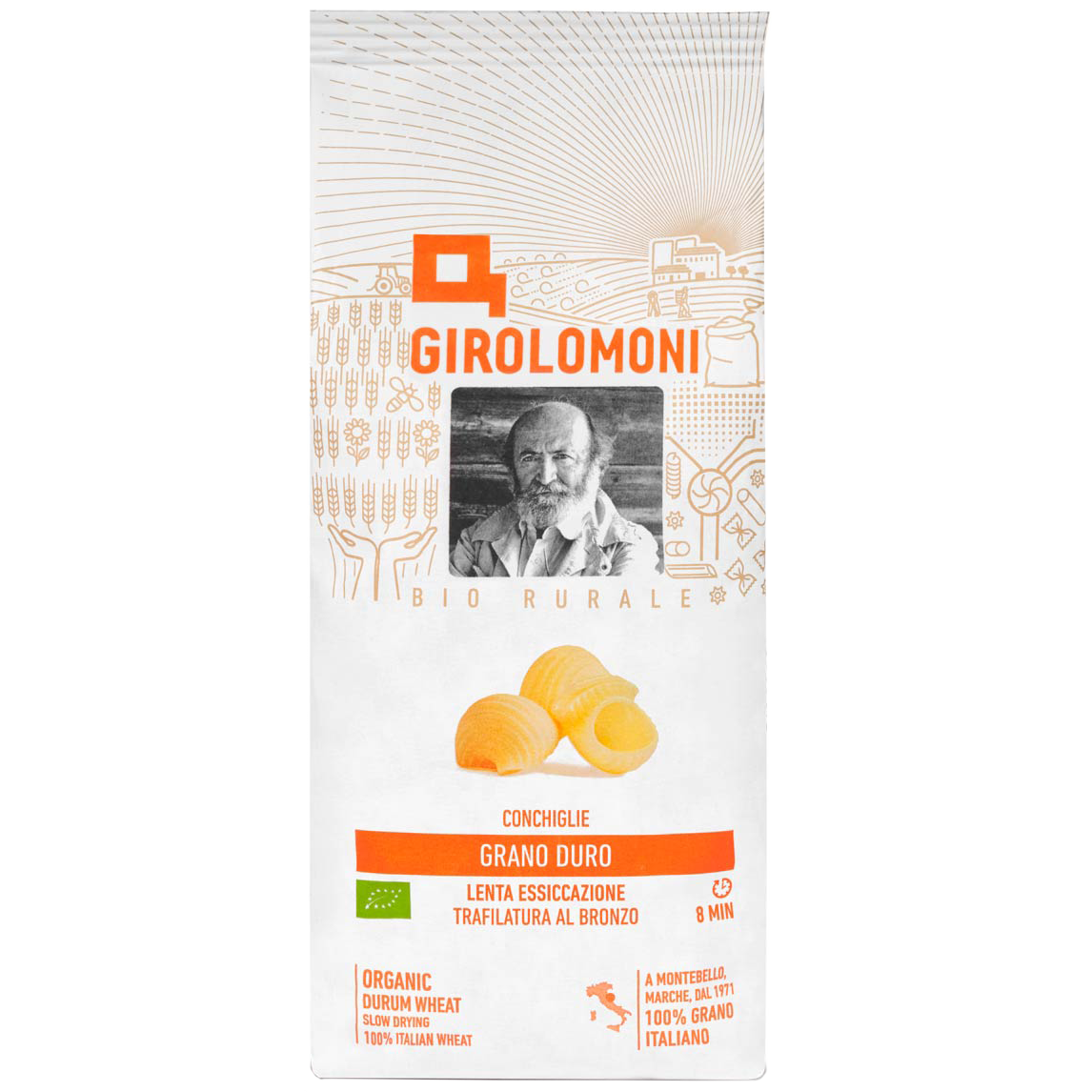 Girolomoni Conchiglie Hartweizen Girolomoni Conchiglie Hartweizen