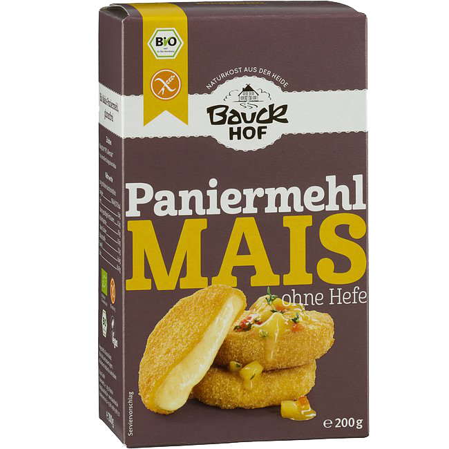 Mais-Paniermehl glutenfrei Mais-Paniermehl glutenfrei