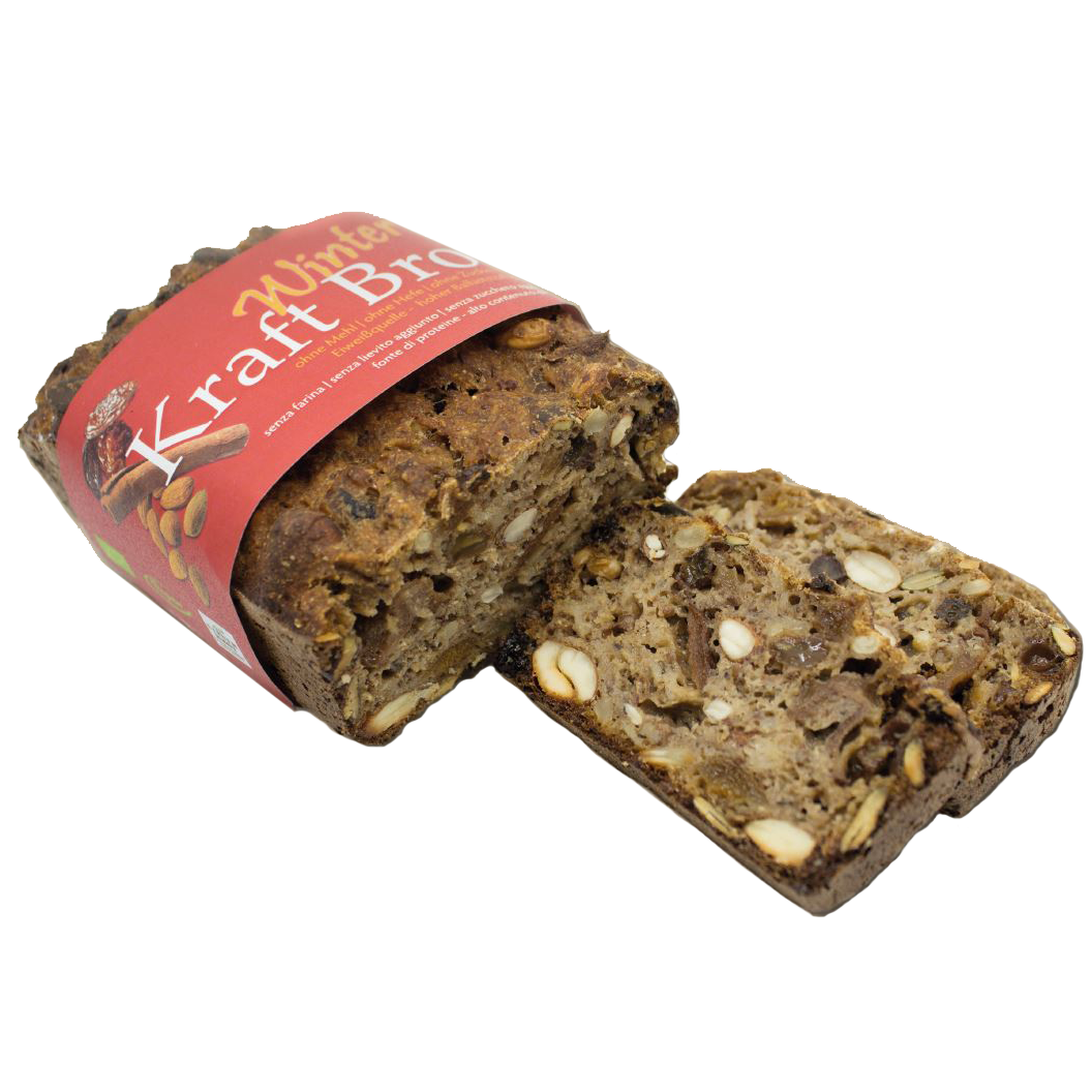 pane Kraft inverno senza farina senza lievito 