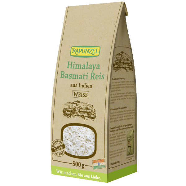 riso basmati Himalaya bianco Rapunzel riso basmati Himalaya bianco Rapunzel