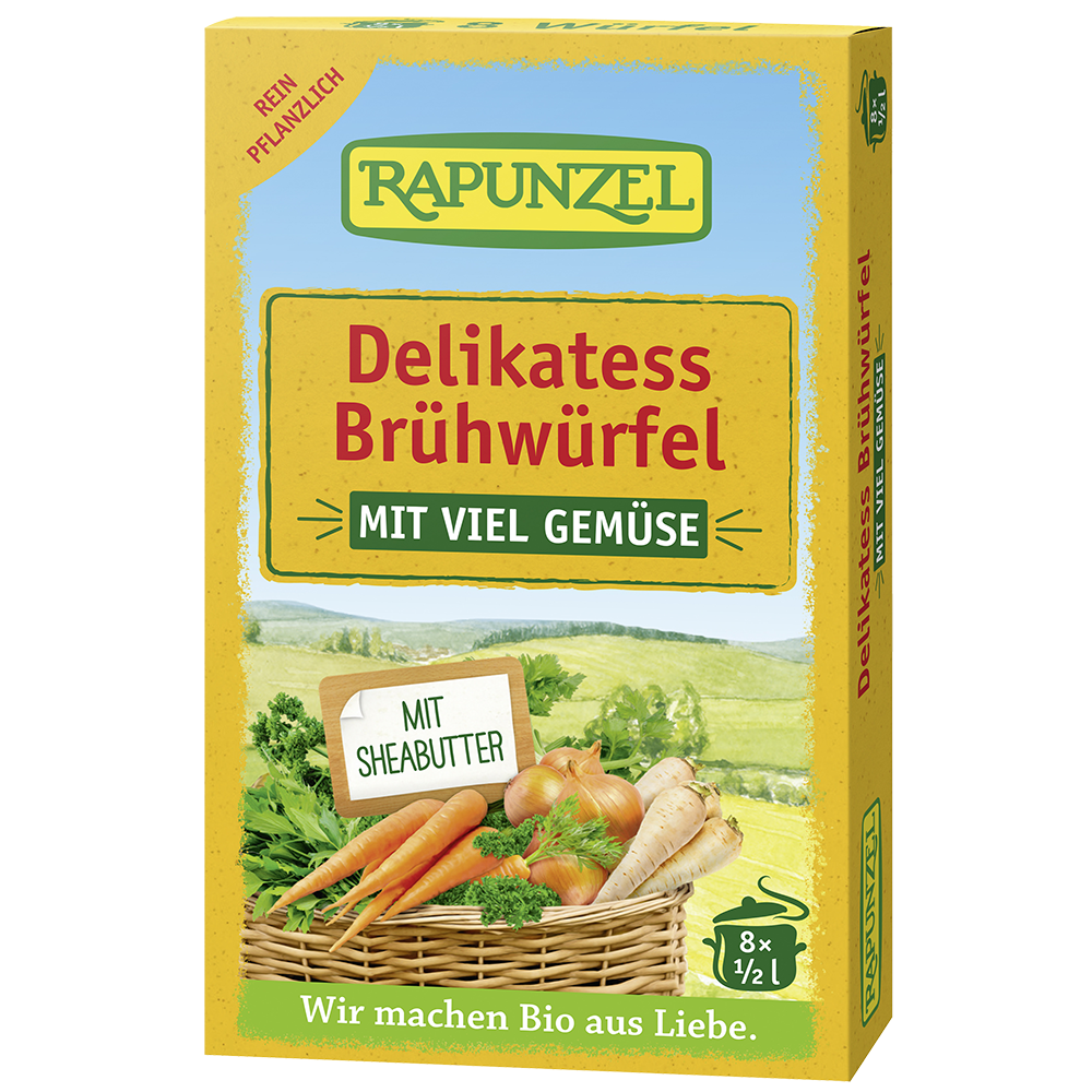 dado per brodo "delikatess" con verdura e lievito 8pz