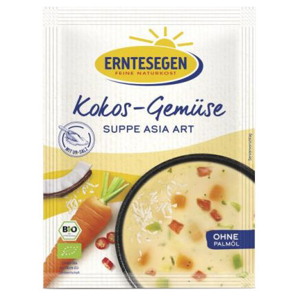 Kokos Gemüsesuppe Asia Art 