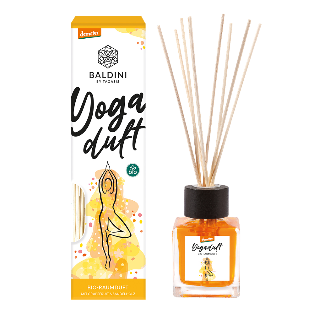 profumo ambiente Yogaduft con pompelmo e sandalo 