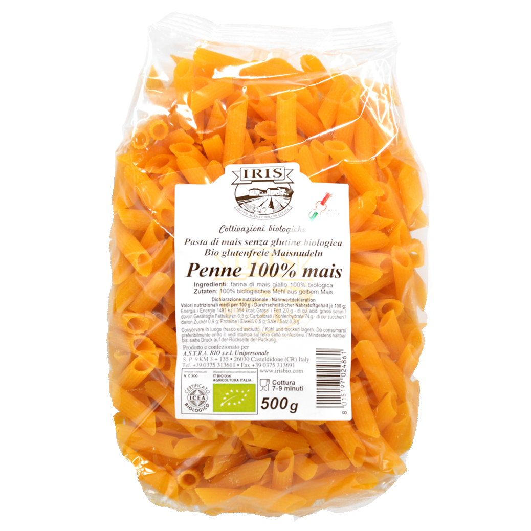 penne 100% mais penne 100% mais