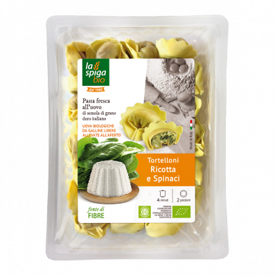 Tortelloni mit Ricotta und Spinat (250gr)