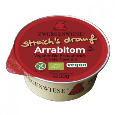 Brotaufstrich Streich's drauf Arrabitom (50gr)