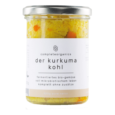 Der Kurkuma Kohl fermentiert (320gr)