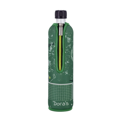 bottiglia di vetro neoprene calcio 500ml