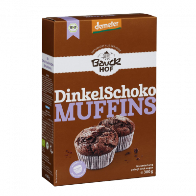 Dinkel-Schoko-Muffins Backmischung (300gr)