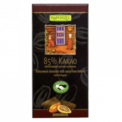 Bitterschokolade 85% Kakao (80gr)