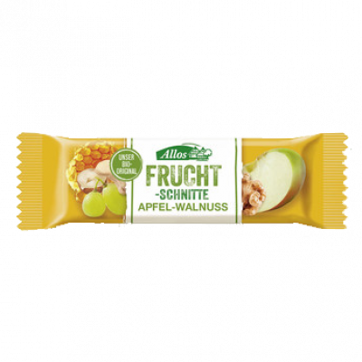 Fruchtschnitte Apfel-Walnuss (30gr)