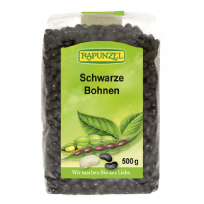 Bohnen Schwarz getrocknet (500gr)