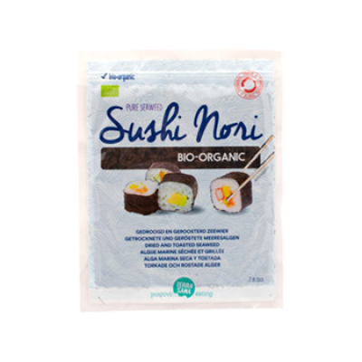 Sushi Nori Algen, geröstet (7Stk)