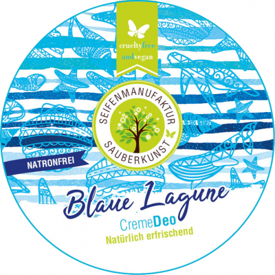 Creme Deo "Blaue Lagune" (50ml)