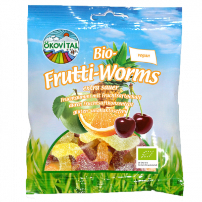 Fruchtgummi Frutti extra sauer (80g)