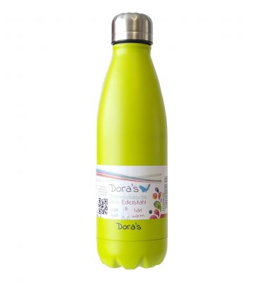 Edelstahl Thermoflasche hellgrün 500 ml
