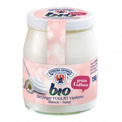 yogurt intero naturale senza lattosio (150gr)