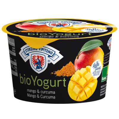 yogurt intero al mango e curcuma (250gr)