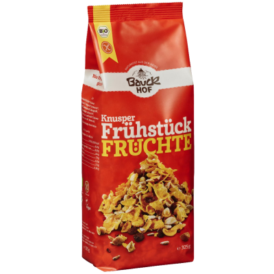 Knusper Frühstück Früchte glutenfrei (325gr)