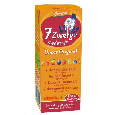 7 Zwerge Kindersaft UO Tetrapak (200ml)