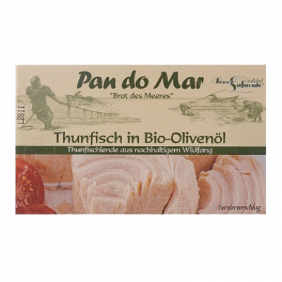 Thunfisch in Bio-Olivenöl (120gr)