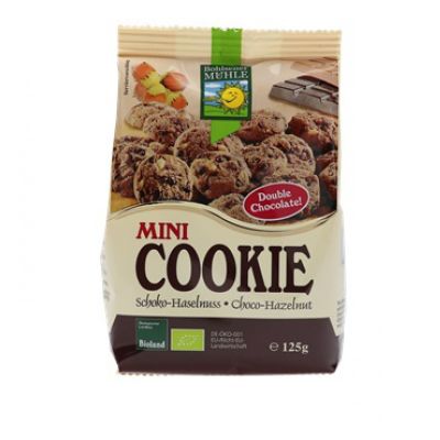 Mini cookies con cioccolato e nocciole (125gr)