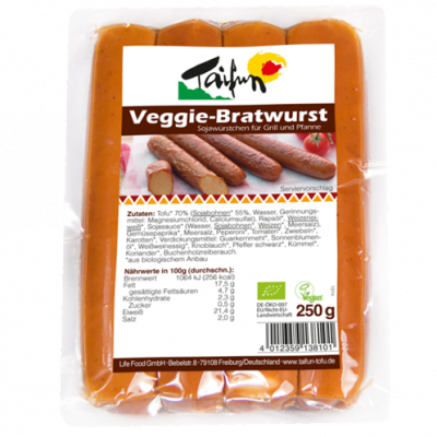 VEG Tofu Bratwurst Räucherknacker (250gr)