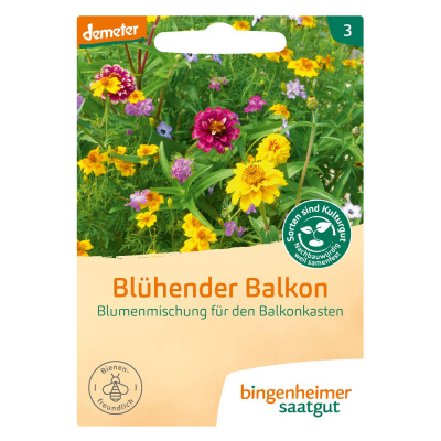 Saatgut Blühender Balkon Blumenmischung