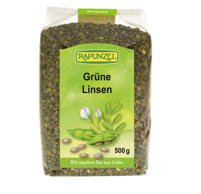 Linsen Grün (500gr)