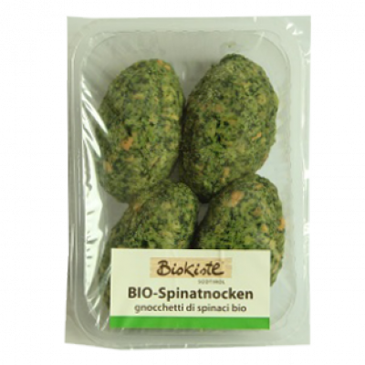 Bio- Spinatnocken (ca. 450g)
