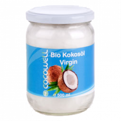 Kokosöl Virgin (500ml) im Glas