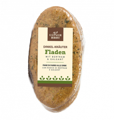 pane croccante di farro integrale con erbe (170gr)