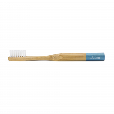 spazzolino bambu bambino morbido/blu