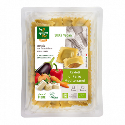 Ravioli vegano di farro (250gr)