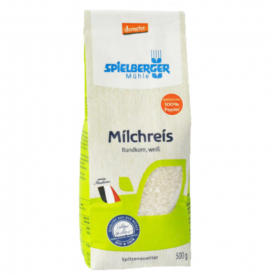 Milchreis Rundkorn weiß (500gr)