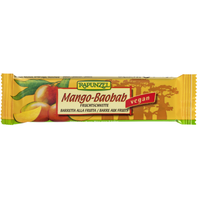 Fruchtschnitte Mango-Baobab (40gr)