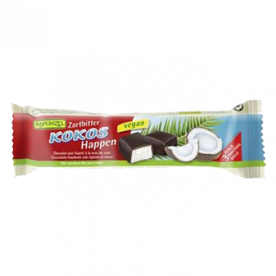 Cioccolato fondente con ripieno al cocco (50gr)