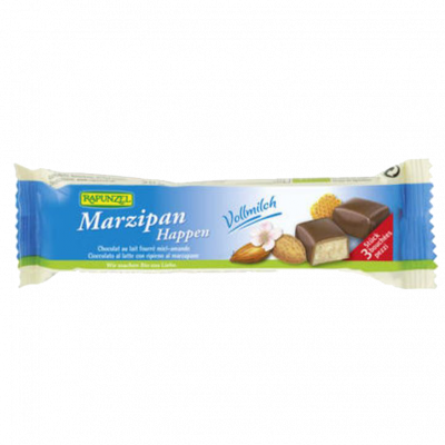 Cioccolato al latte con ripieno marzapane (50gr)