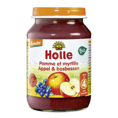 Baby Apfel, Heidelbeeren (190gr)