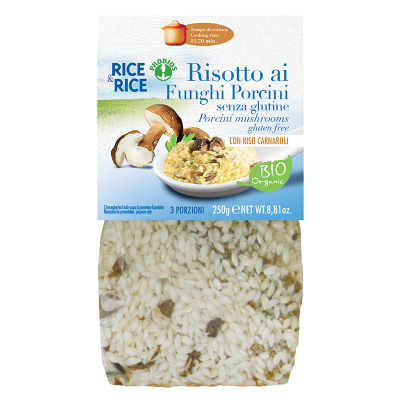 risotto ai funghi porcini (250gr)